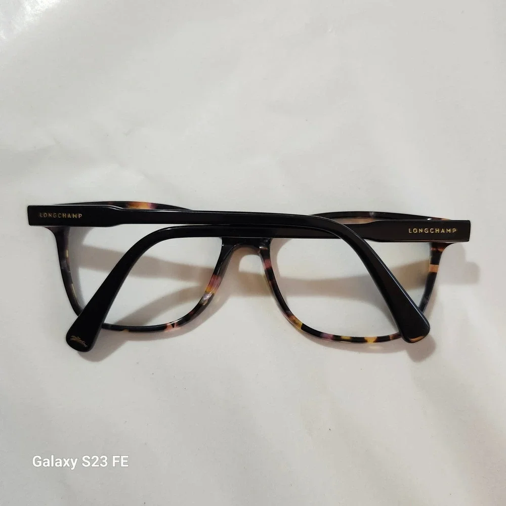Longchamp LO2613 Eyeglasses Women 54-15-140 Brown Tortoise Square Frames Only